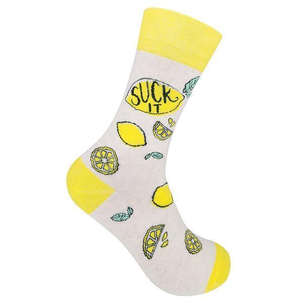 Funatic - Suck It Crew Socks | Men's / Women's - Knock Your Socks Off