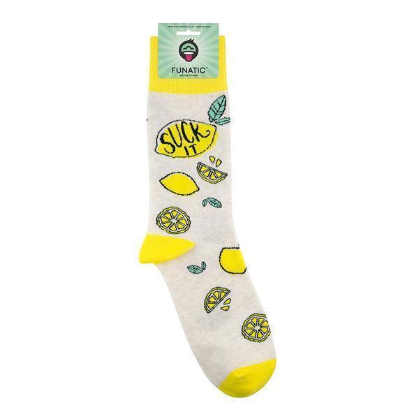 Funatic - Suck It Crew Socks | Men's / Women's - Knock Your Socks Off