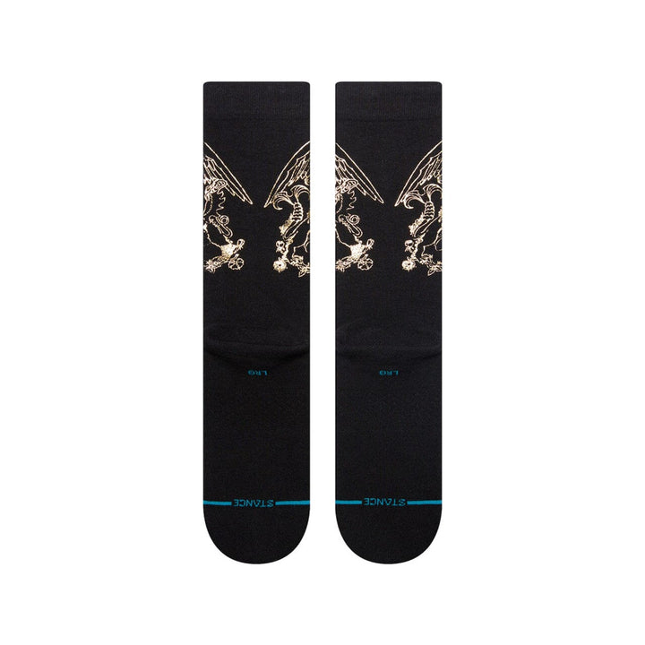 Golden Queen Crew Socks | Men&