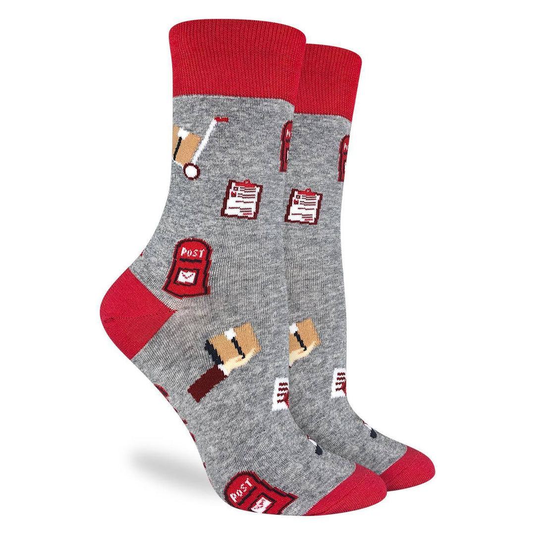 Good Luck Sock - Postal Worker Crew Socks | Women's - Knock Your Socks Off