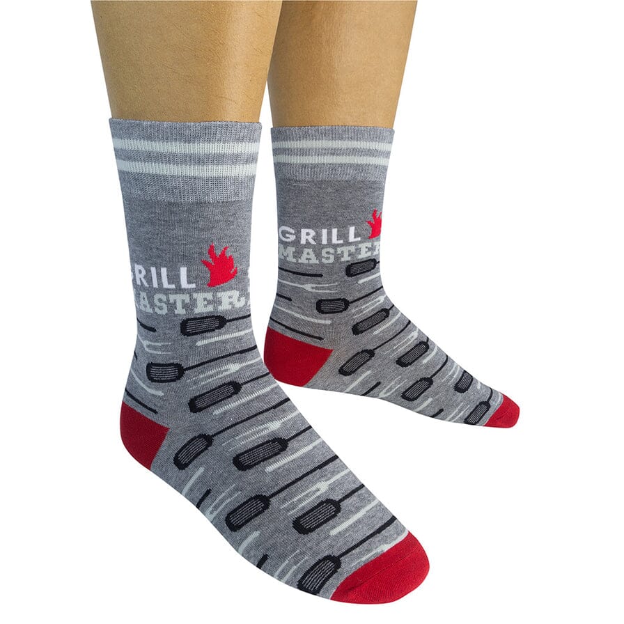 Grill Master Crew Socks | Unisex - Knock Your Socks Off
