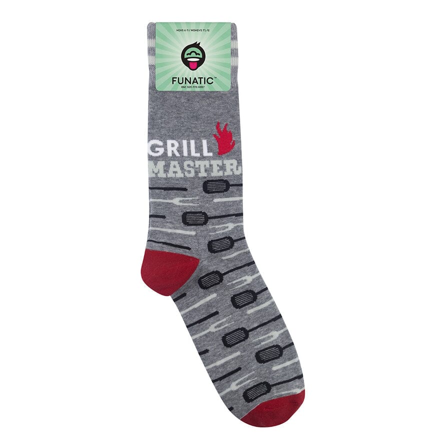 Grill Master Crew Socks | Unisex - Knock Your Socks Off