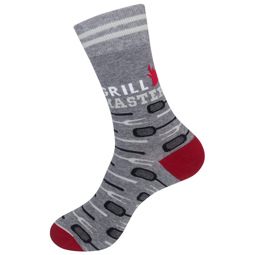 Grill Master Crew Socks | Unisex - Knock Your Socks Off