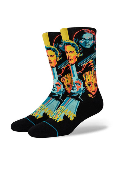 Guardians of the Galaxy Awesome Mix Crew Socks | Men's - Knock Your Socks Off