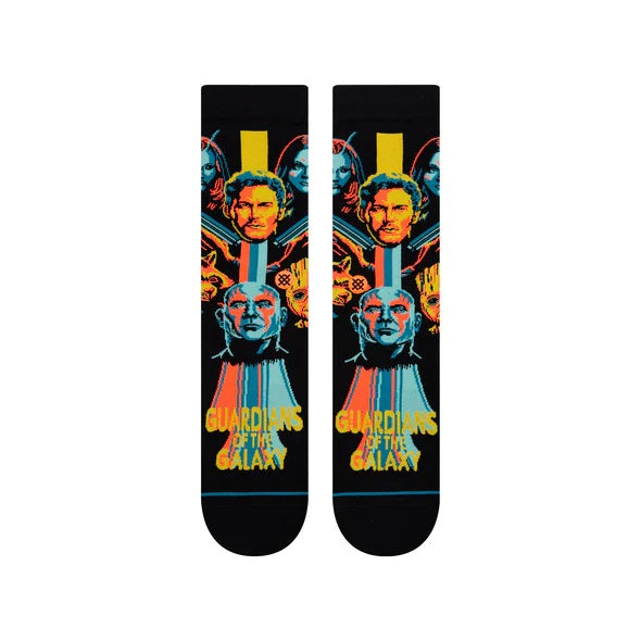 Guardians of the Galaxy Awesome Mix Crew Socks | Men's - Knock Your Socks Off