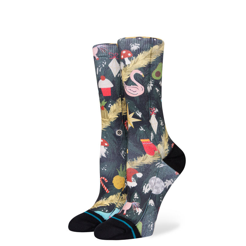 Handle With Care Crew Socks | Women's - Knock Your Socks Off