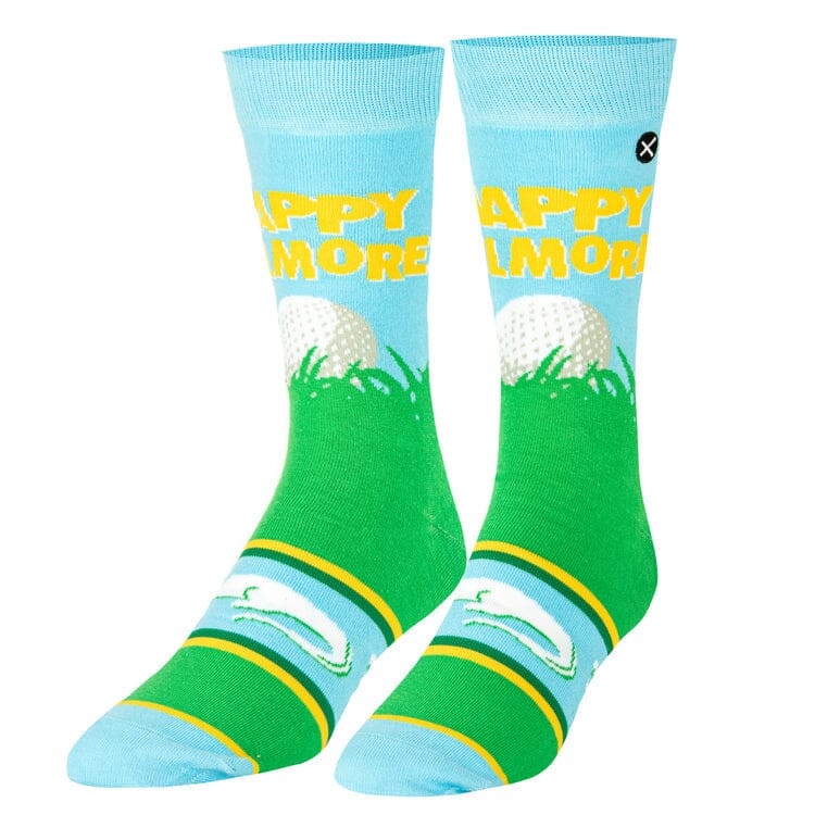 Happy In The Rough Crew Socks | Men's - Knock Your Socks Off