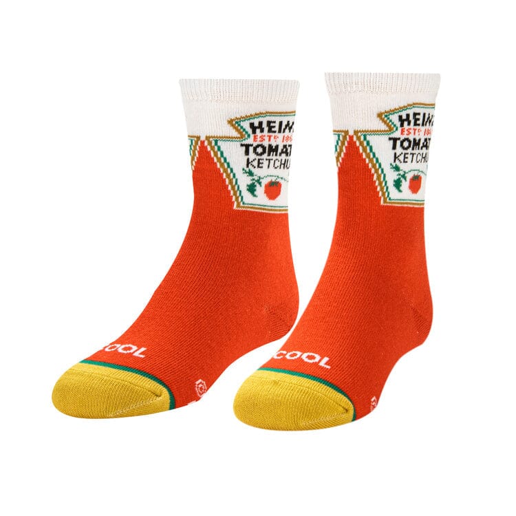 Heinz Ketchup Crew Socks | Kids' - Knock Your Socks Off