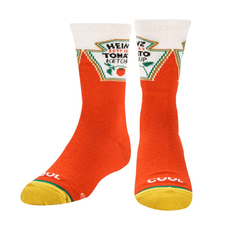 Heinz Ketchup Crew Socks | Kids' - Knock Your Socks Off