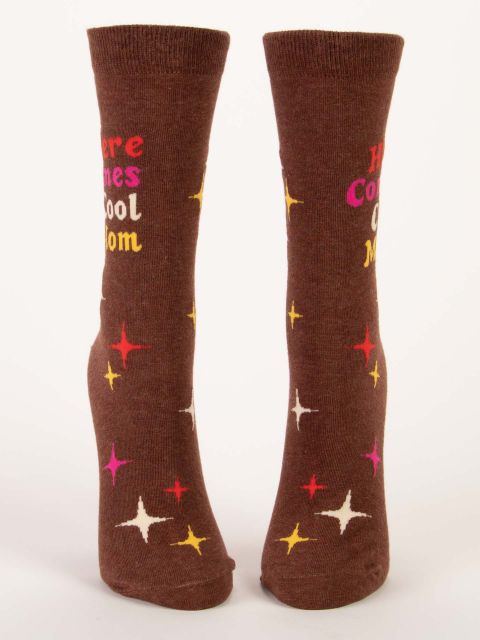 Here Comes Cool Mom Crew Socks | Women's - Knock Your Socks Off