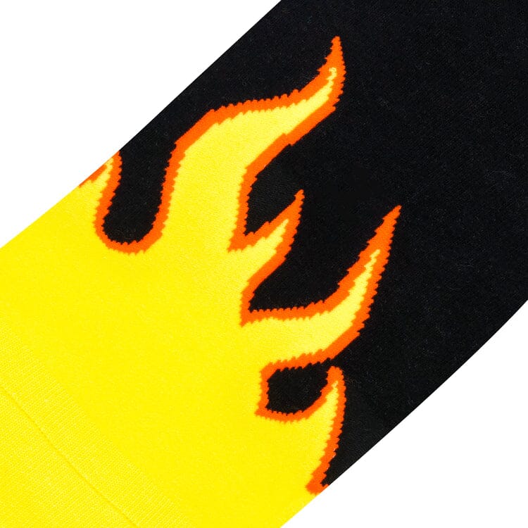 Hot Head Crew Socks | Men's - Knock Your Socks Off