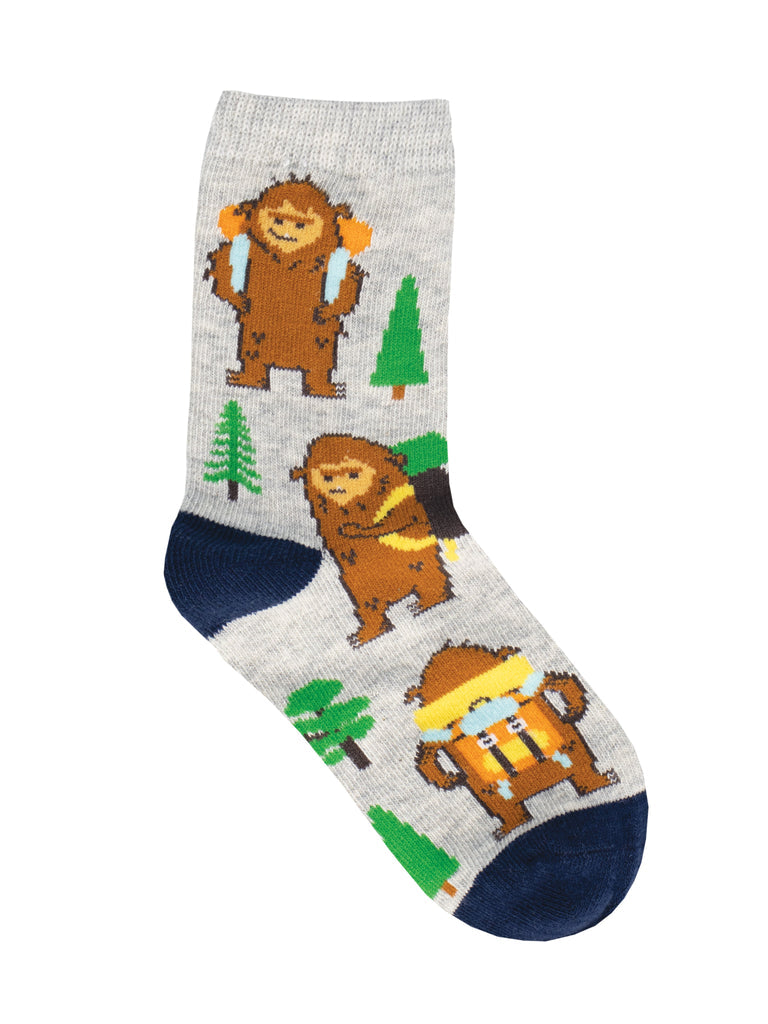 Hot On Your Trail Crew Socks | Kids' - Knock Your Socks Off