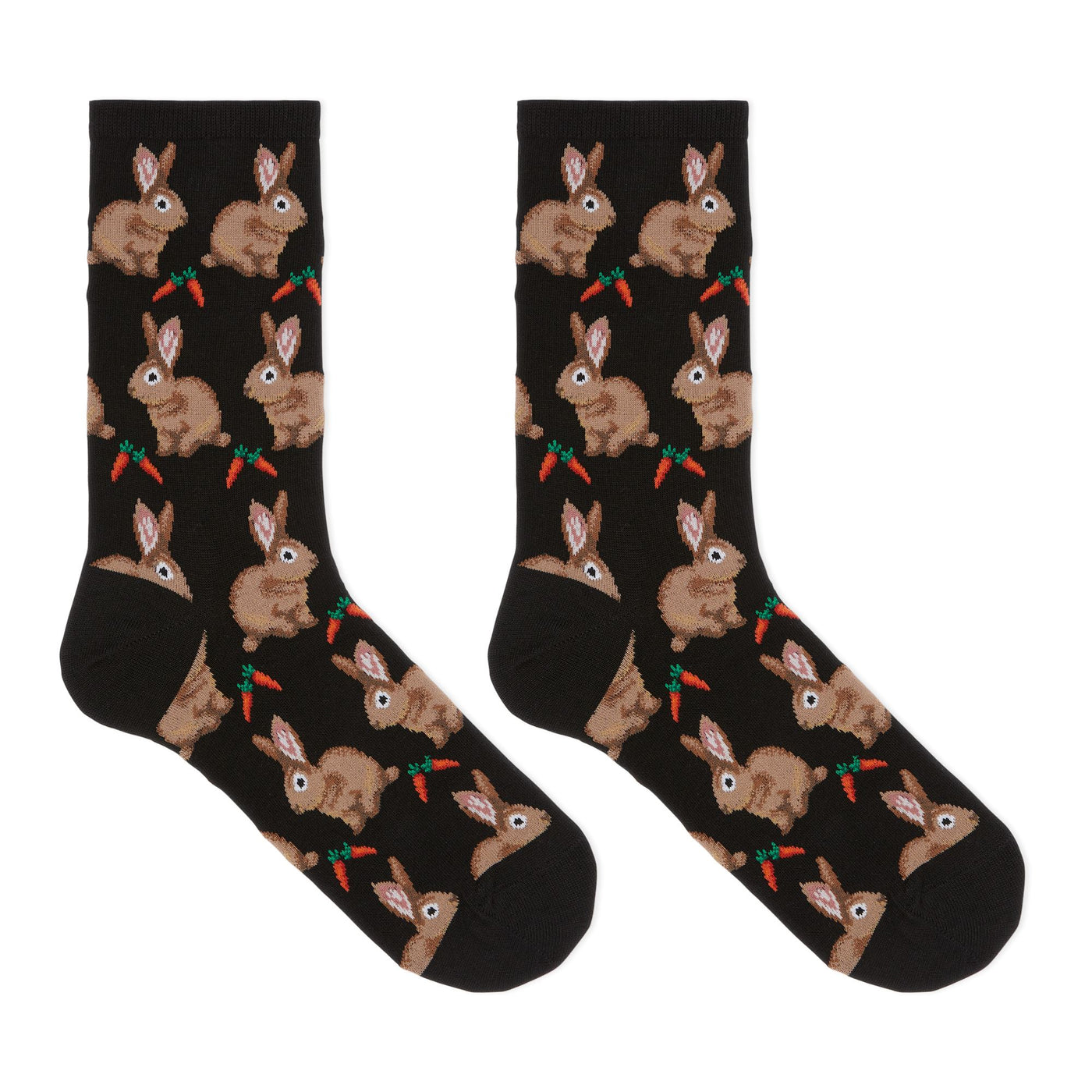 HOT SOX - Bunnies Crew Socks | Women's - Knock Your Socks Off