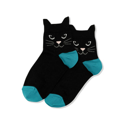 HOT SOX - Cat Ears Ankle Socks | Women's - Knock Your Socks Off