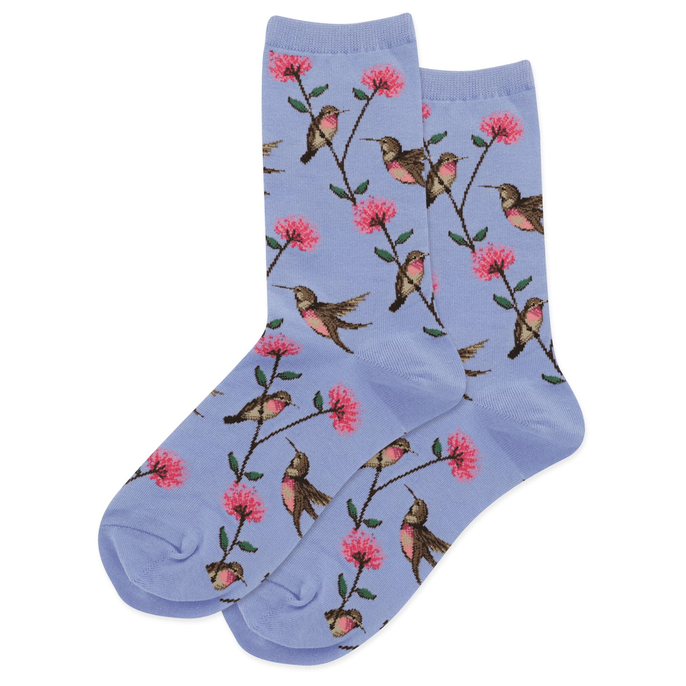 HOT SOX - Hummingbirds Crew Socks | Women's - Knock Your Socks Off