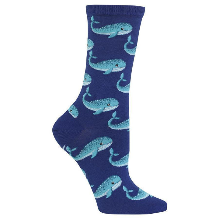HOT SOX - Whale Crew Socks | Women&