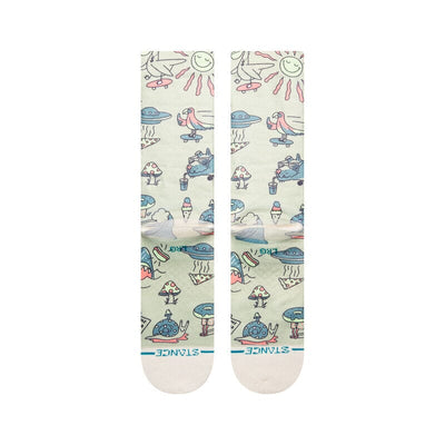 Hunger Poly Crew Socks | Men's - Knock Your Socks Off