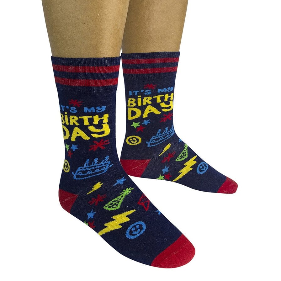 It's My Birthday Crew Socks | Unisex - Knock Your Socks Off
