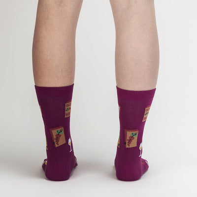 It's Wine Time Crew Socks | Women's - Knock Your Socks Off