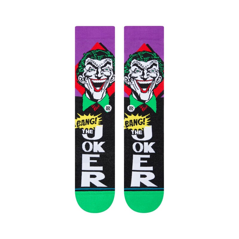 Joker Comic Crew Socks | Men's - Knock Your Socks Off