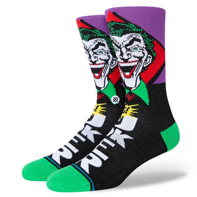 Joker Comic Crew Socks | Men's - Knock Your Socks Off