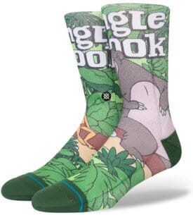 Jungle Book by Travis Crew Socks | Women's - Knock Your Socks Off