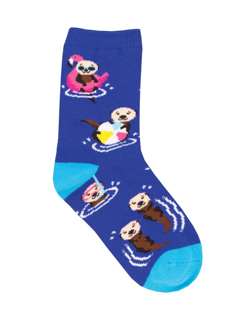Just An Otter Pool Party Crew Socks | Kids' - Knock Your Socks Off
