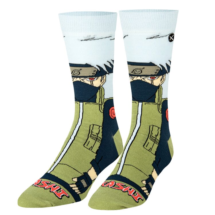 Kakashi 360 Crew Socks | Men's - Knock Your Socks Off