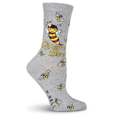 K.Bell - Queen Bee Crew Socks | Women's - Knock Your Socks Off