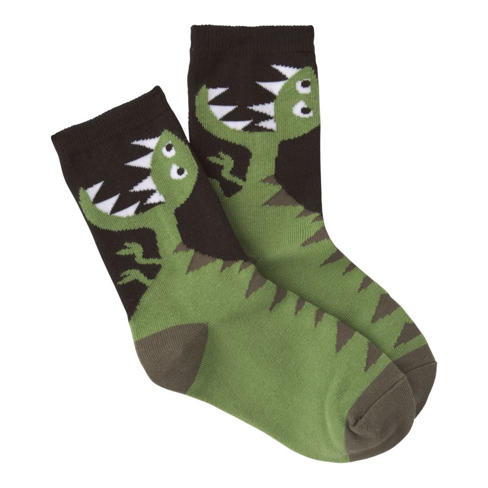 K.Bell - T-Rex Crew Socks | Kids' - Knock Your Socks Off