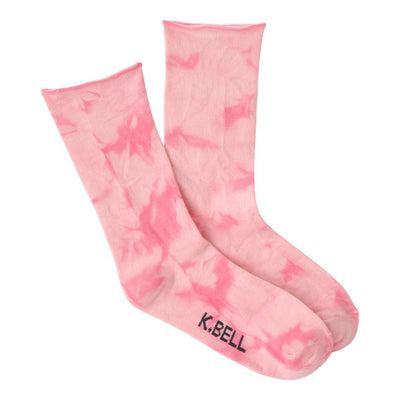 K.Bell - Tie Dye Roll Top Crew Socks | Women's - Knock Your Socks Off