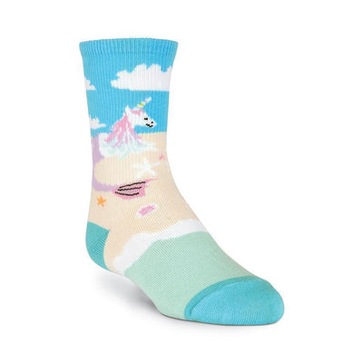 K.Bell - Unicorn Mermaid Crew Socks | Kids' - Knock Your Socks Off