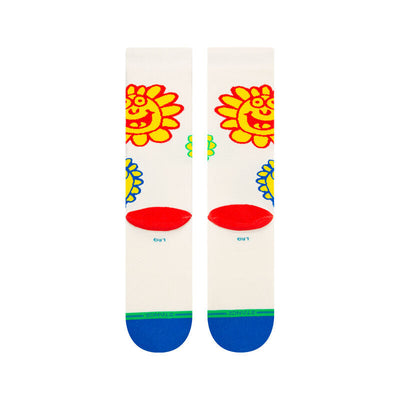 Keith Haring "Happy Fields" Crew Socks | Women's - Knock Your Socks Off