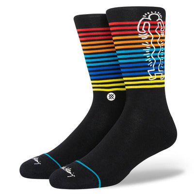 Keith Haring "Wiggles" Crew Socks | Men's - Knock Your Socks Off