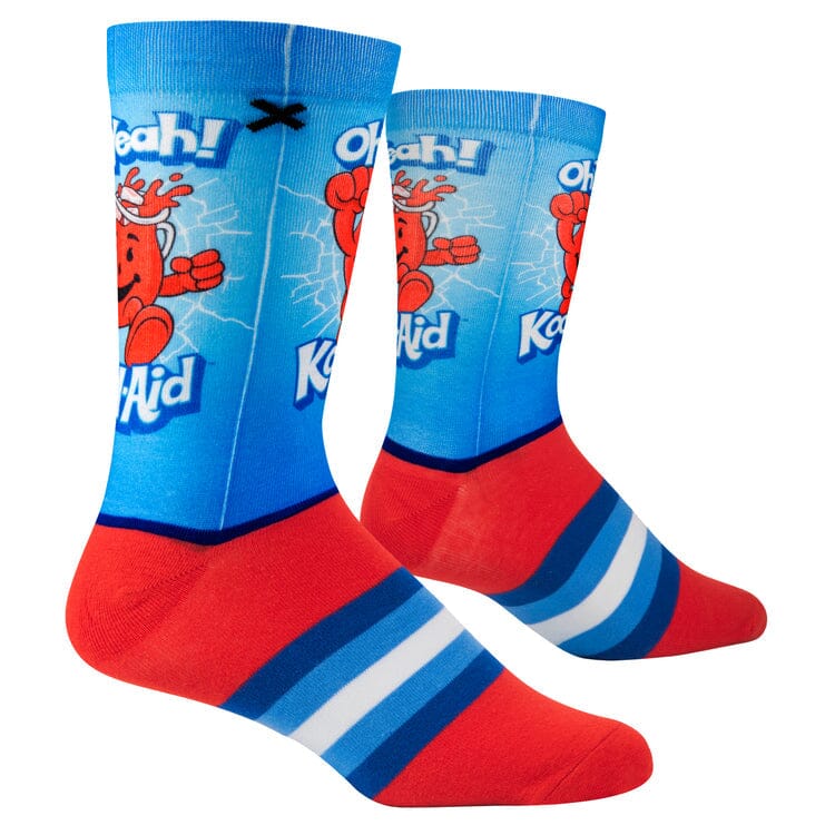 Kool-Aid Blue Crew Socks | Men's - Knock Your Socks Off