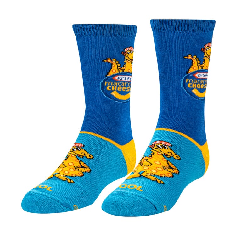 Kraft Mac & Cheese Crew Socks | Kids' - Knock Your Socks Off