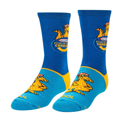 Kraft Mac & Cheese Crew Socks | Kids' - Knock Your Socks Off