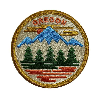 LBR - Oregon Fifty Ranges Embroidered Patch - Knock Your Socks Off