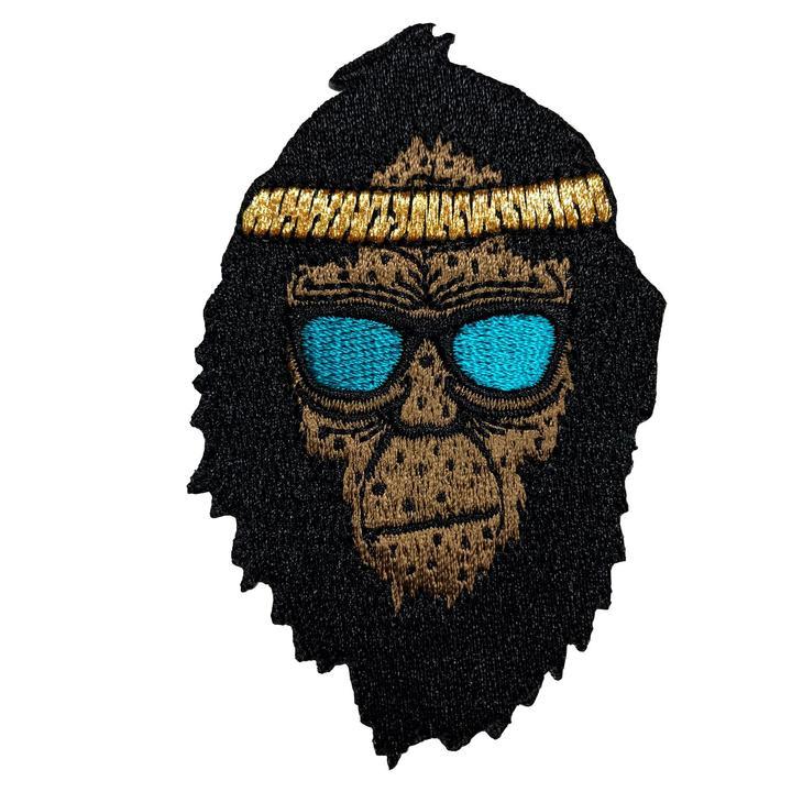 LBR - Retro Squatch Embroidered Patch - Knock Your Socks Off