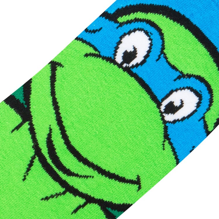 Leonardo TMNT Crew Socks | Men's - Knock Your Socks Off