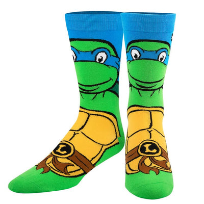 Leonardo TMNT Crew Socks | Men's - Knock Your Socks Off