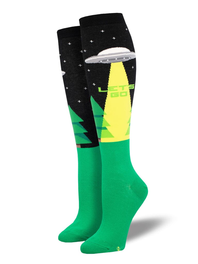 "Let's Go" Knee High Socks | Women's - Knock Your Socks Off