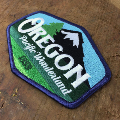 Little Bay Root - Oregon Pacific Wonderland Vintage Embroidered Patch - Knock Your Socks Off