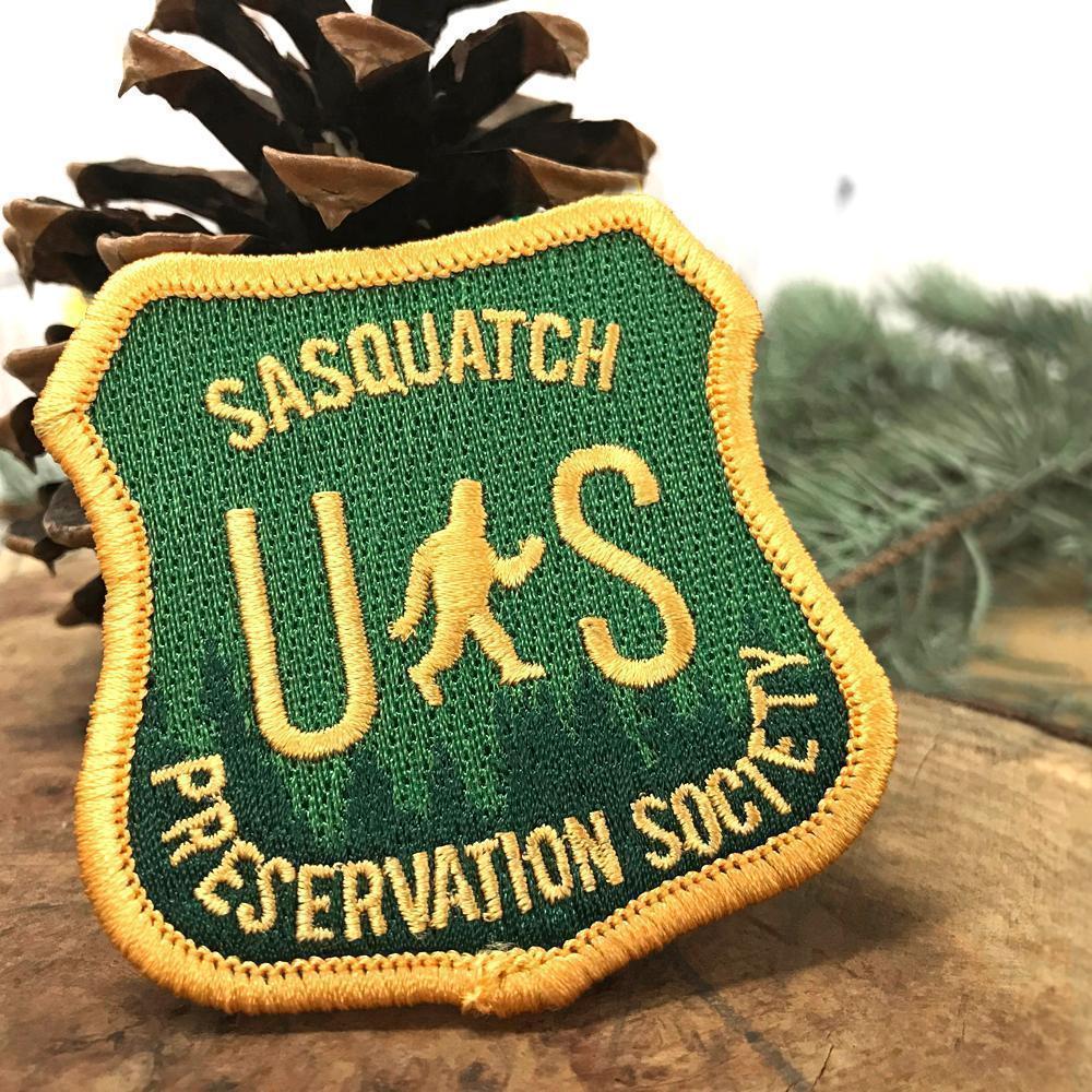 Little Bay Root - Sasquatch Preservation Society Embroidered Patch - Knock Your Socks Off