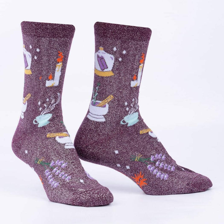 Lotions and Potions Crew Socks | Women&