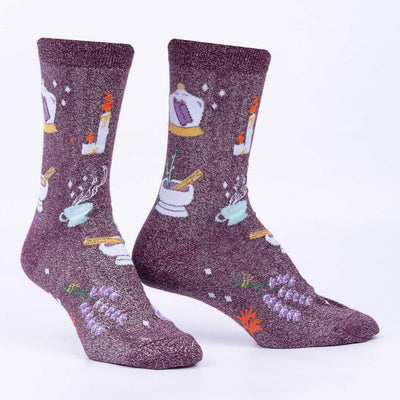 Lotions and Potions Crew Socks | Women's - Knock Your Socks Off