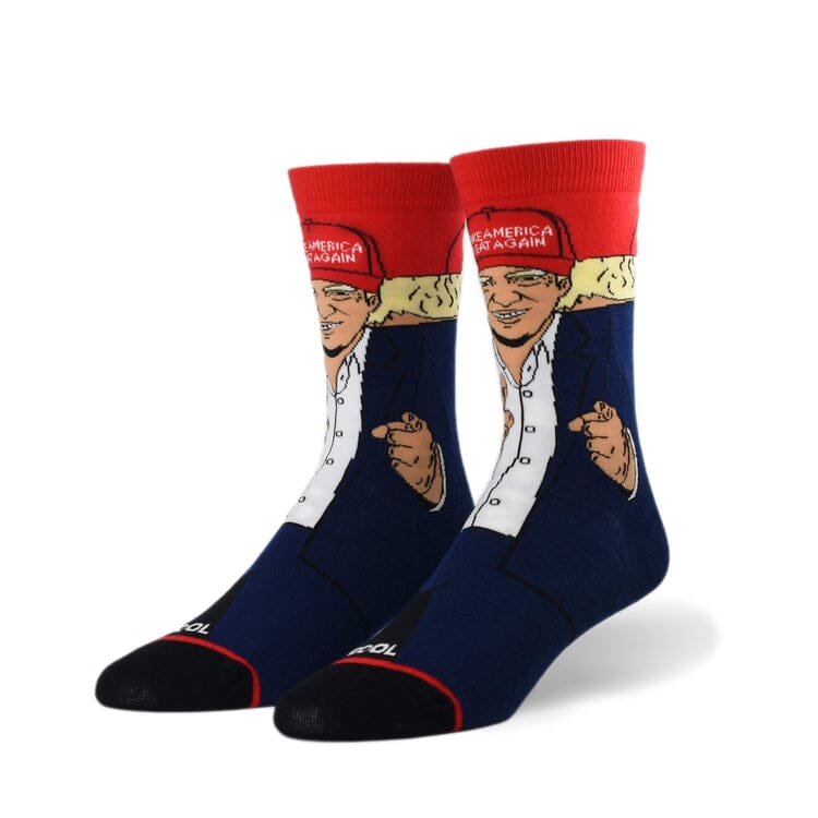 MAGA Hat 360 Crew Socks | Women's - Knock Your Socks Off