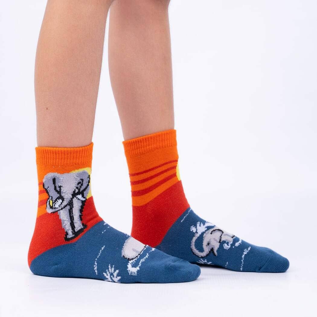Make A Splash Junior Crew Socks 3-Pack | Kids' - Knock Your Socks Off
