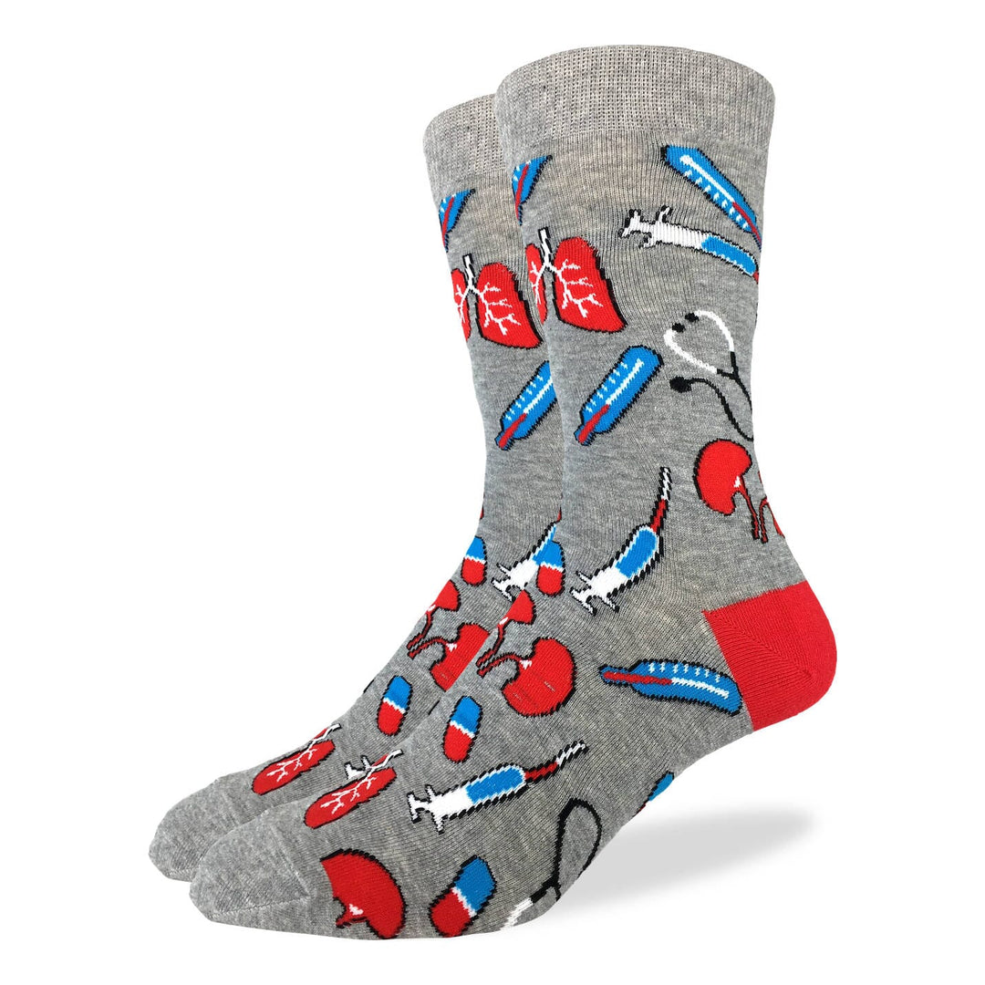 Medical Crew King Size Socks | Men&