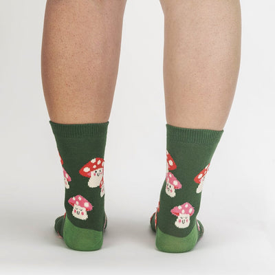Mellow Mushrooms Crew Socks | Women's - Knock Your Socks Off